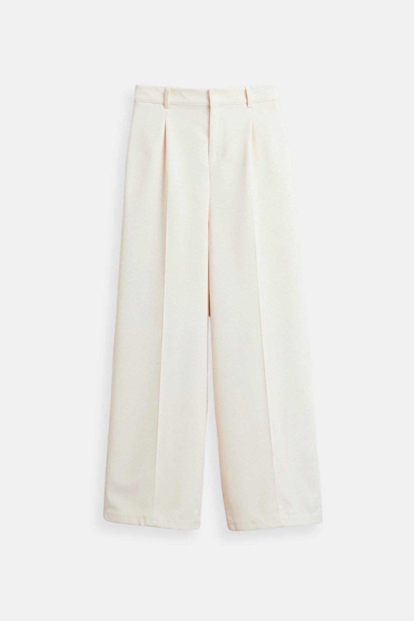 Solynn - Κομψό Πλισέ Παντελόνι Γυναικείο με Φαρδιά Πόδια