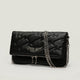 Valerune - Geantă crossbody cu emblemă aripă în formă de cruce