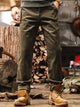 Cedarion - Pantalon cargo utilitaire pour homme, coupe droite
