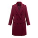 Carolyx – Elegant Long Women’s Wool Coat