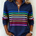 Calyra - Womens Striped Sweatshirt