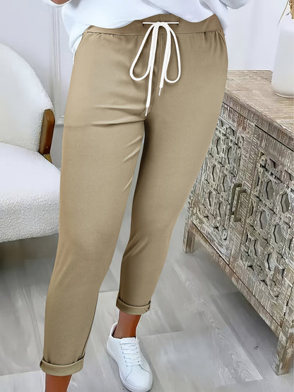 Women Drawstring Trousers - Image 5
