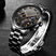 Draven - Mens Military Steel Watch Scratch Resistant Waterproof