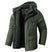 Levik – Manteau d'hiver doublé avec fausse fourrure pour homme