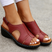 Women's Leather Orthopedic Sandals Arch Support - Image 3