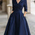 Chlara - Elegant satin kjole