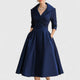 Marquessa - Cross Bodice Midi Dress