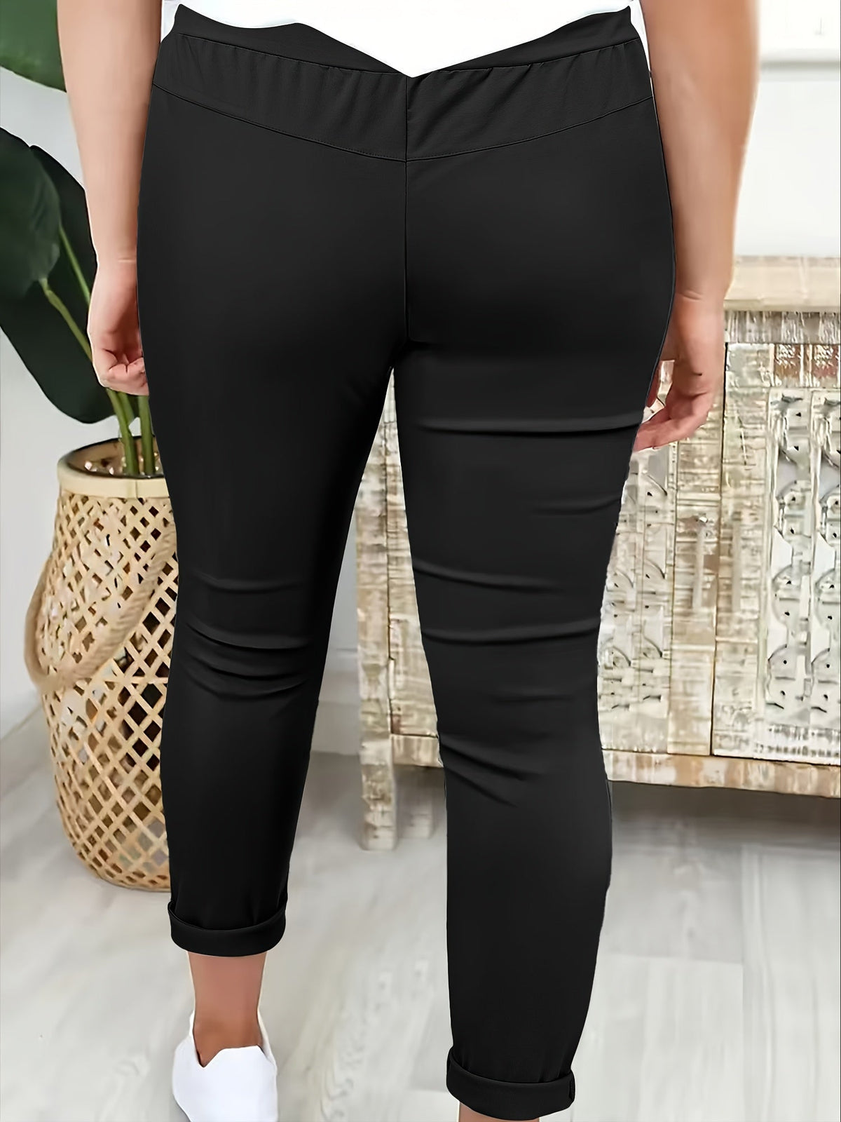Women Drawstring Trousers - Image 2