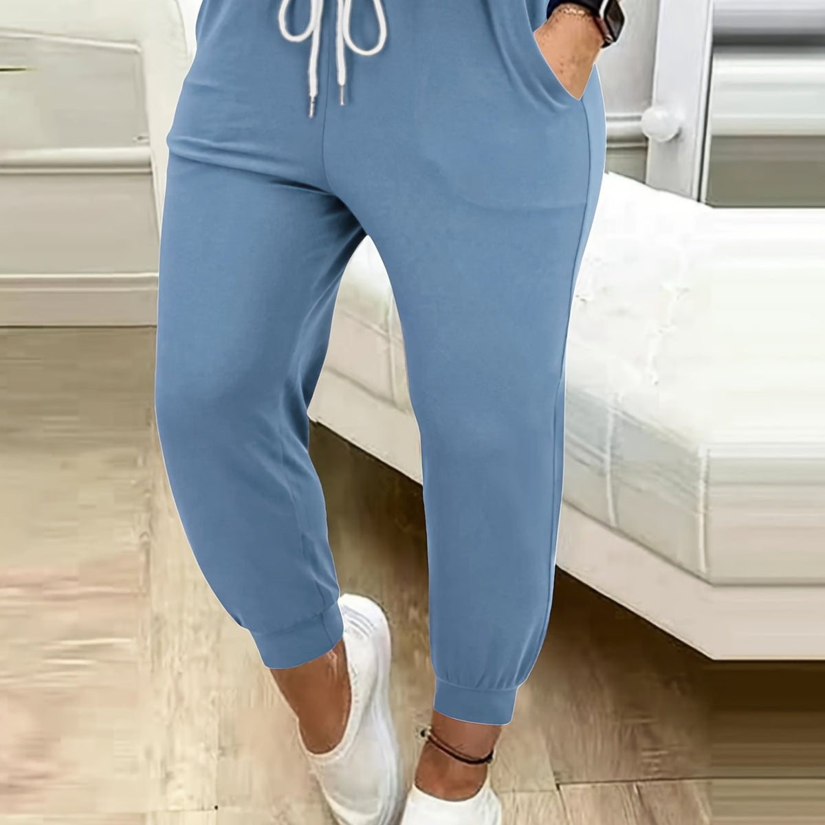 Womens Tapered Joggers - Image 9