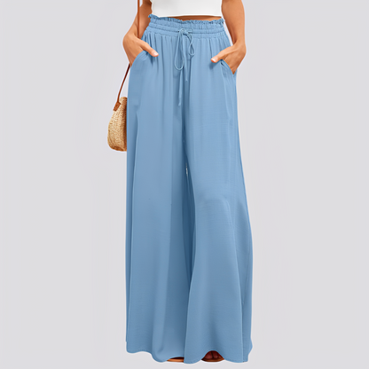 Ulmira - Relaxed Fit Wide Leg Pants for Women