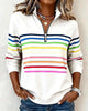 Calyra - Sweat-shirt rayé pour femmes