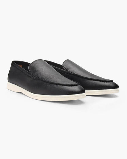 Valerion - Herre Vintage Ko Læder Loafer
