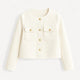 Karen – Women Short Jacket With Gold Buttons