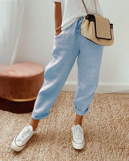 Velmira – Pantalon respirant et évacuant l'humidité, coupe confortable