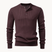 Grayson – Pull côtelé à col tunisien pour homme