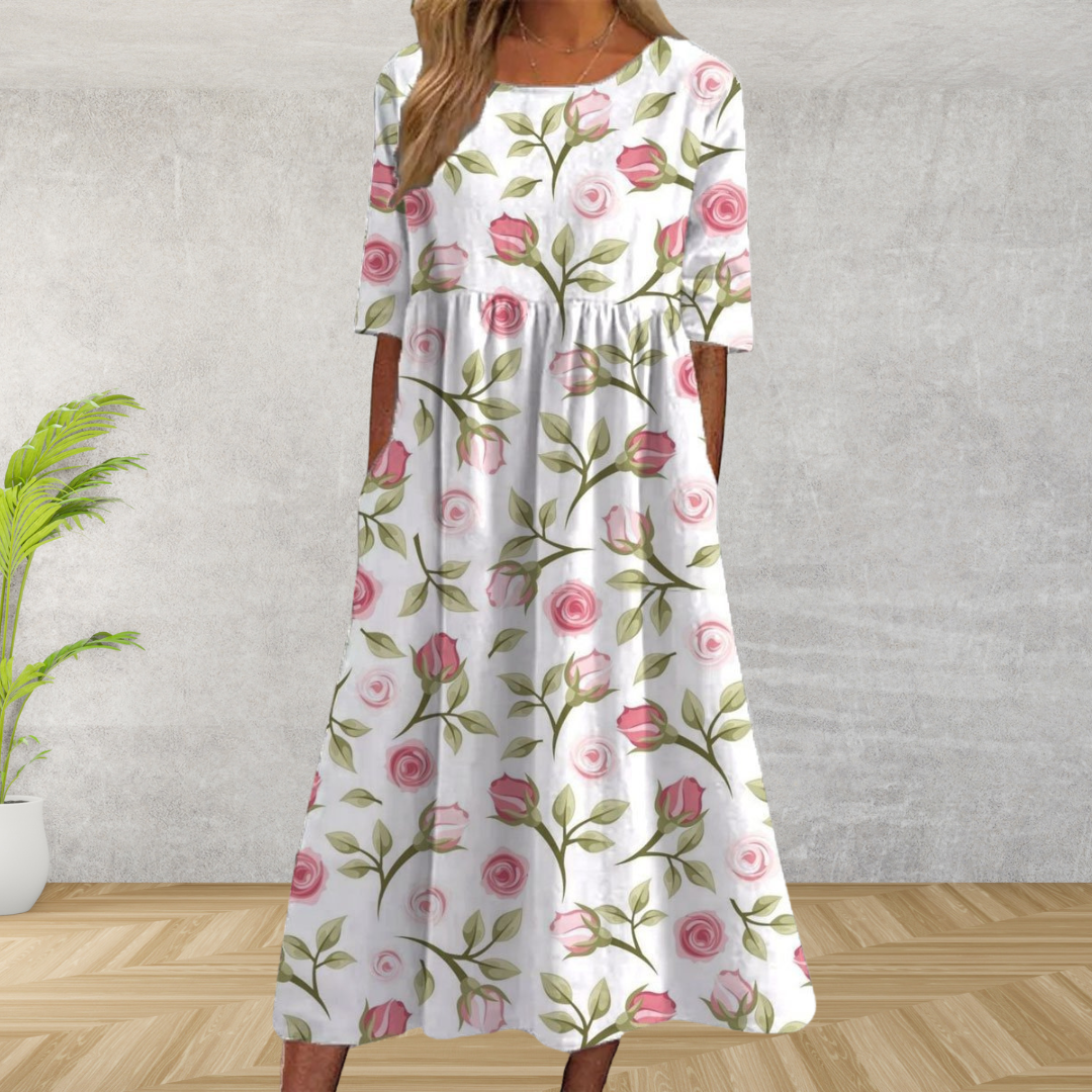 Wendie - Relaxed Midi Dress