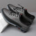 Men's Leather Oxford Shoes Classic Cap Toe Formal - Image 5