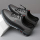 Men's Leather Oxford Shoes Classic Cap Toe Formal - Image 5