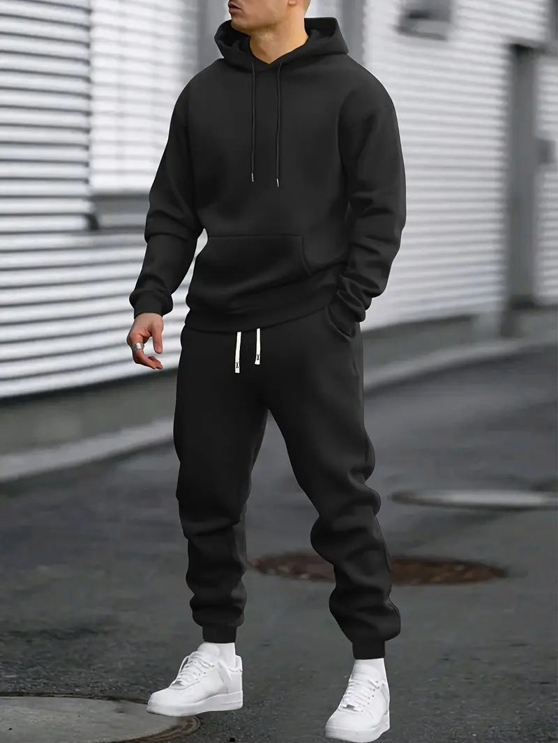 Arvex – Ensemble de survêtement à capuche pour homme avec chandail et pantalon de jogging