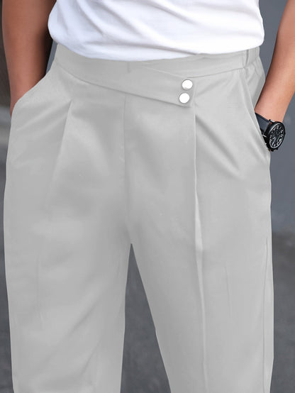 Men's Pleated Dress Pants - Image 13