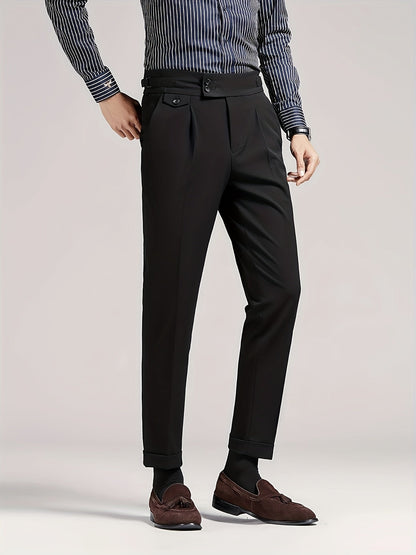 Men's Pleated Dress Pants - Image 4