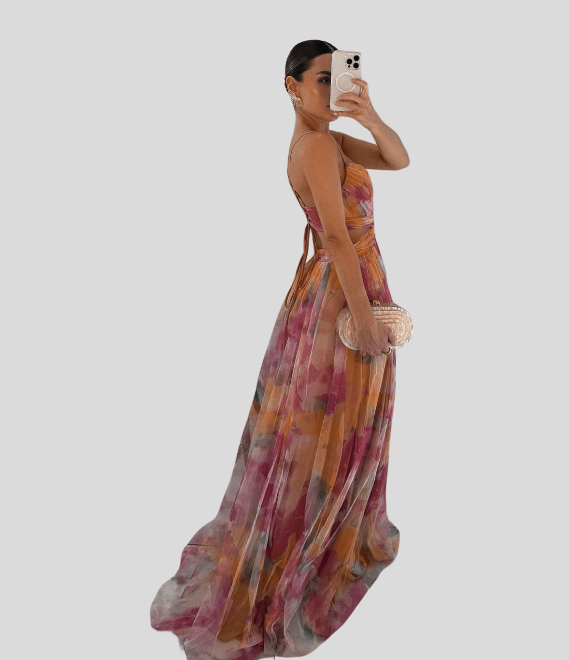 Carola - Charming Floral Maxi Dress - Image 3