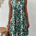 Sylira - Elegant V-Neck Printed Dress for Women