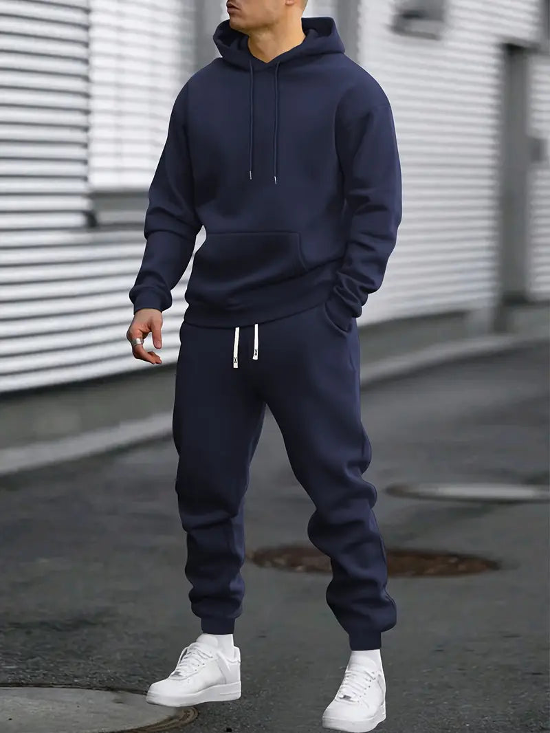 Arvex – Ensemble de survêtement à capuche pour homme avec chandail et pantalon de jogging