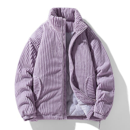 Virel – Veste en velours côtelé élégante pour homme et femme au toucher doux