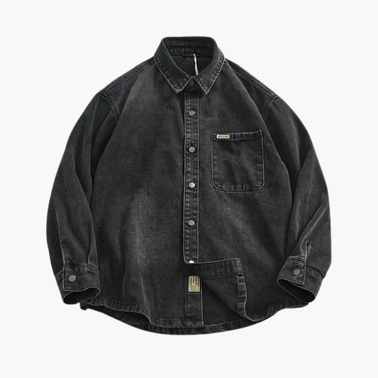 Hudson – Men’s Denim Western Shirt