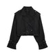 Irelia – Cropped Trenchcoat Jacket