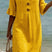 Contrina - Cotton Linen Summer Dress