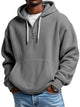 Theron - Mens Winter Hoodie With Half Zip