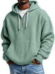 Theron - Mens Winter Hoodie With Half Zip