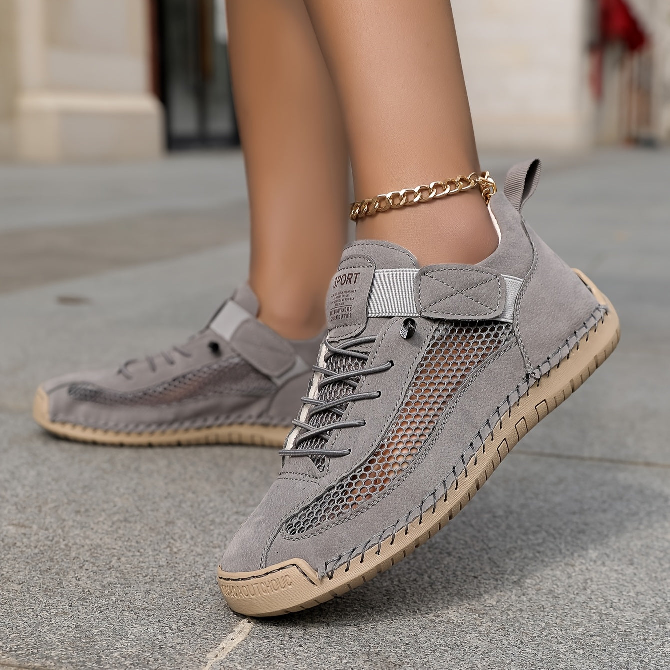Mireya - Zapatillas ligeras y transpirables para verano con comodidad
