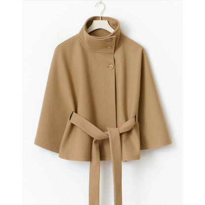 Vaelis – Manteau-cape ceinturé