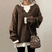 Lenavine – Women’s Oversized Cable Knit Sweater