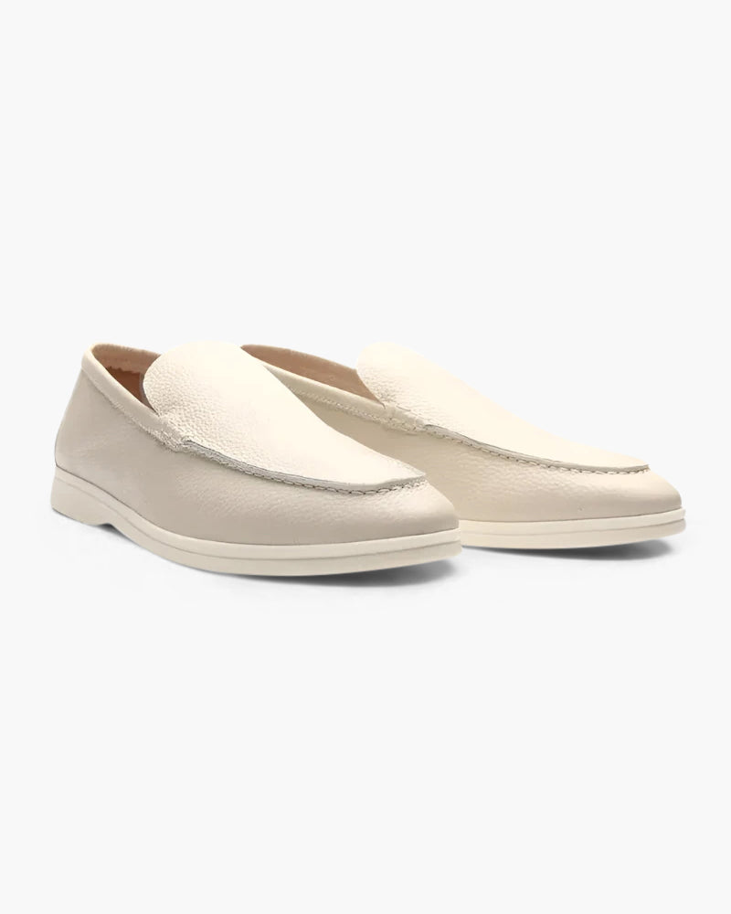Valerion - Herre Vintage Ko Læder Loafer