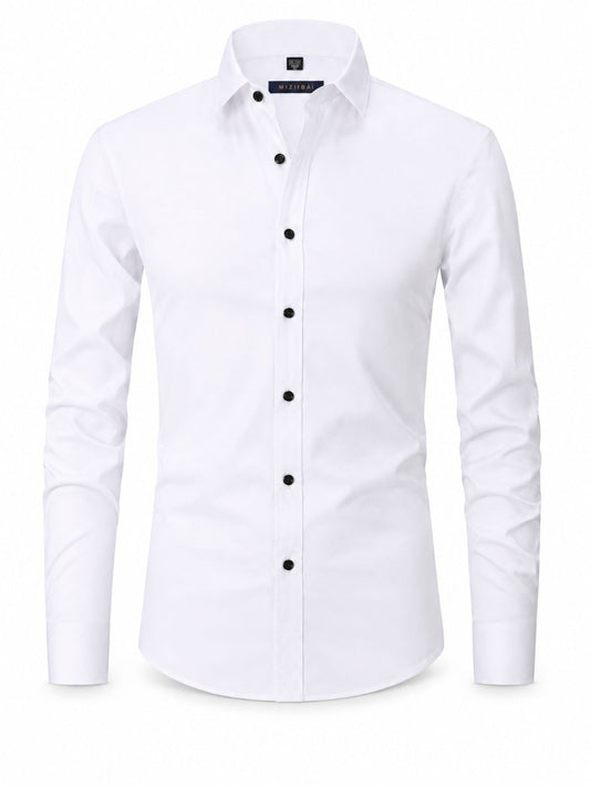 Jace - Chemise habillée extensible premium