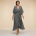 Cenira - Elegant Midi Dress With V Neck