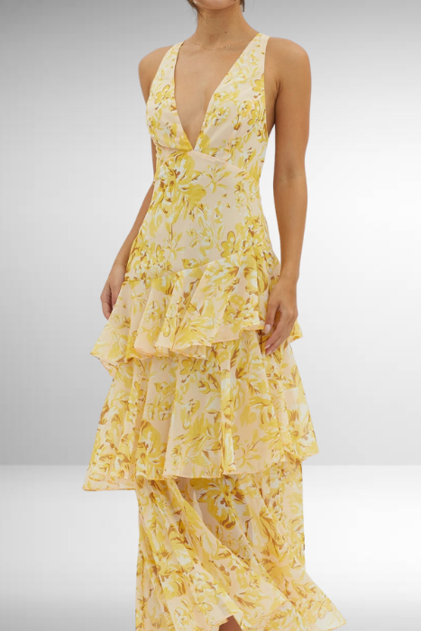 Eileva - Abito Estivo Maxi Elegante