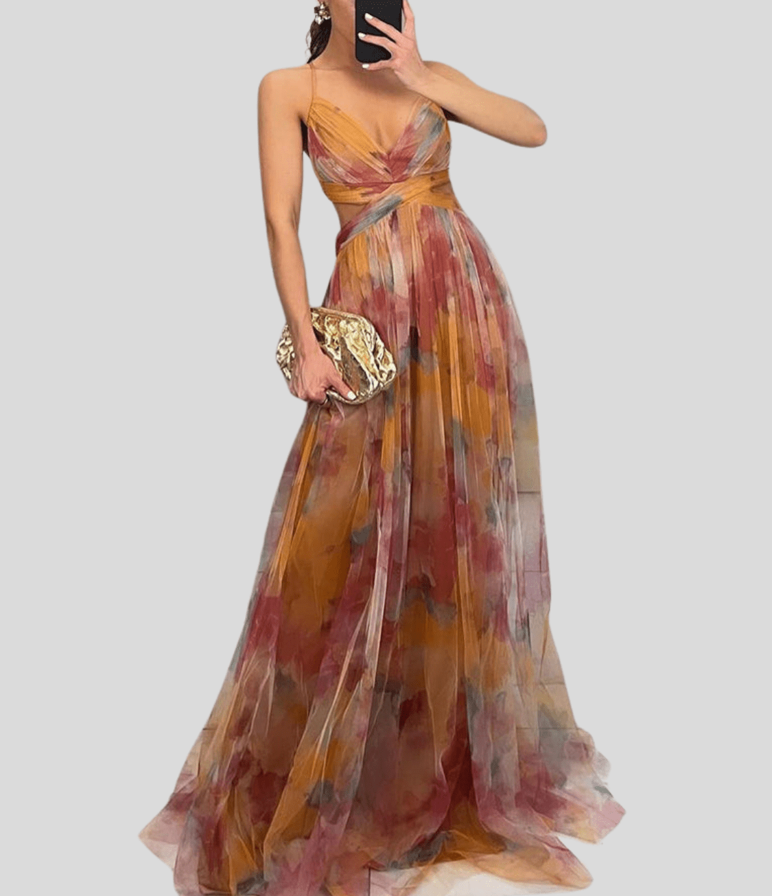 Carola - Charming Floral Maxi Dress - Image 4