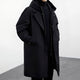 Jorvik – Longue Trench-coat polyvalent à capuche pour homme