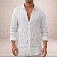 Luméro - Mens Linen Relaxed Shirt