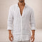 Luméro - Camisa relajada de lino para hombre