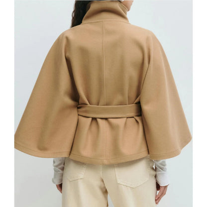 Vaelis – Manteau-cape ceinturé