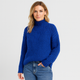 Elveria – Pull à col roulé côtelé pour femme