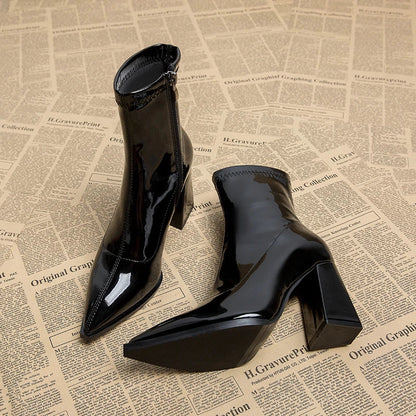 Calerra – Bottines à talons hauts pour femmes