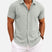 Novarello - Cotton Linen Short Sleeve Shirt