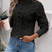 Maerelle – Pull à col roulé torsadé pour femme